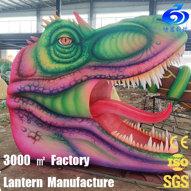 chinese dinosaur lantern